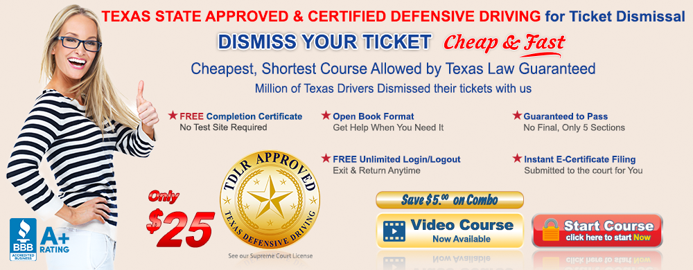 Texas approved defensive driving online